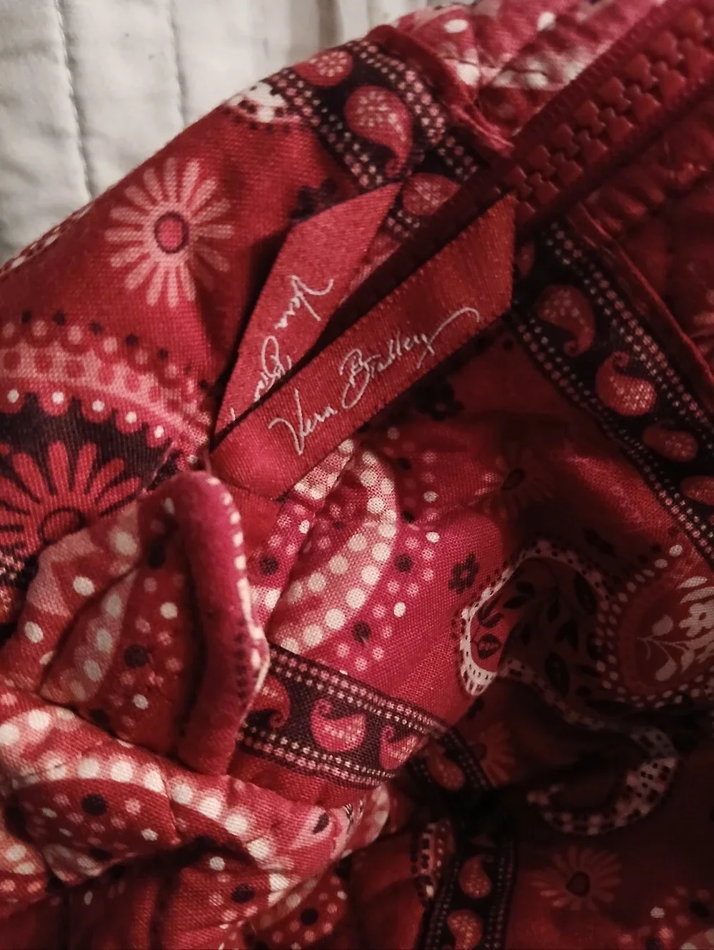 Vera Bradley matching quilted
